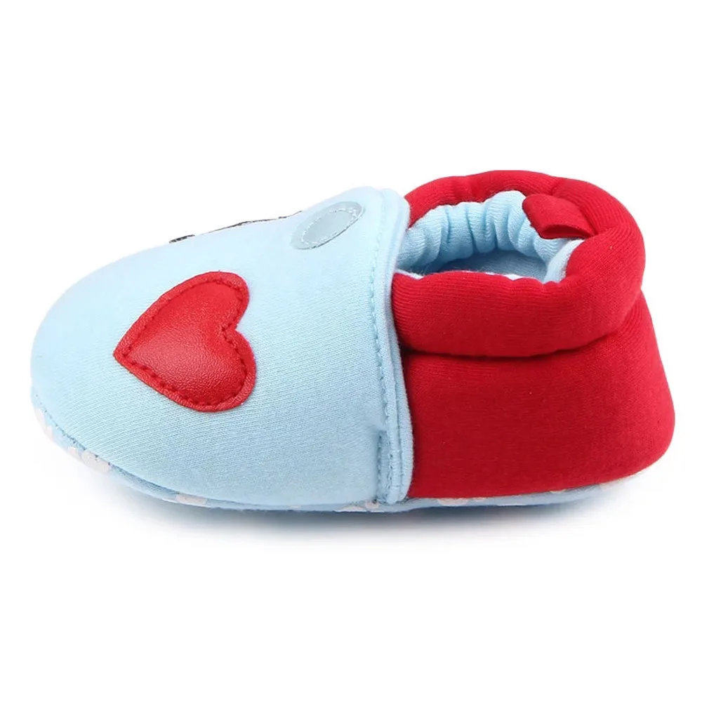 Обувь для новорожденных мальчиков и девочек; модная обувь для малышей с круглым носком на плоской подошве; мягкие комнатные туфли; обувь для малышей