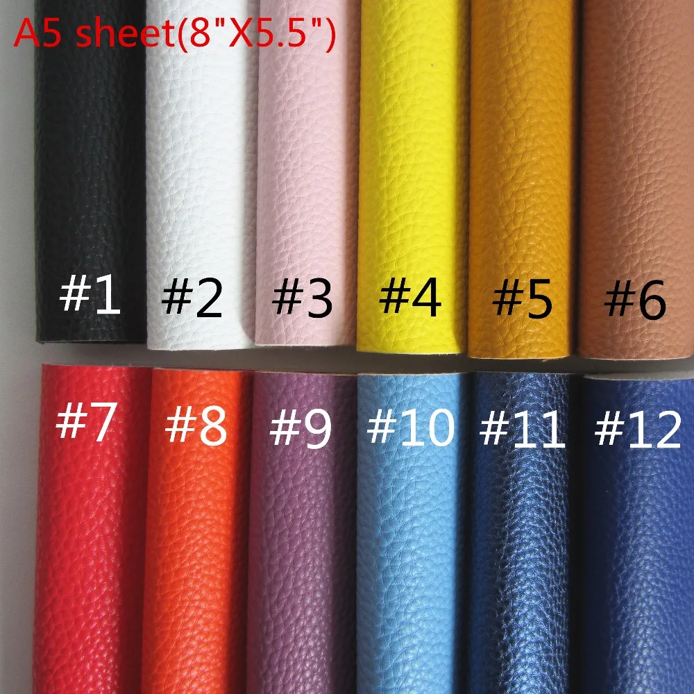A5 лист 8 &quotx 5 5&quot(21x15 см) Искусственная кожа искусственная ткань для бантов