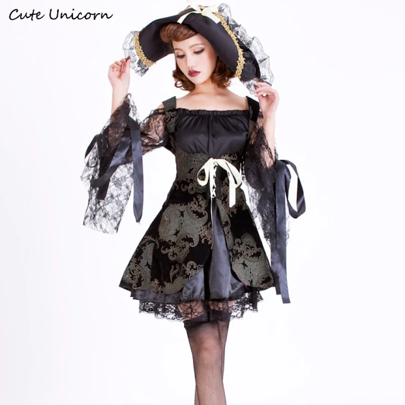 Pirate Warrior Costume women Halloween Carnival Uniforms Party Cosplay Costumes Female Fancy Dress sexy Outfit |