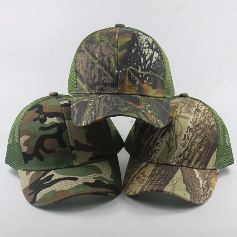 2018 Army Green Camouflage Baseball Cap Men Summer Fashion Cap Women