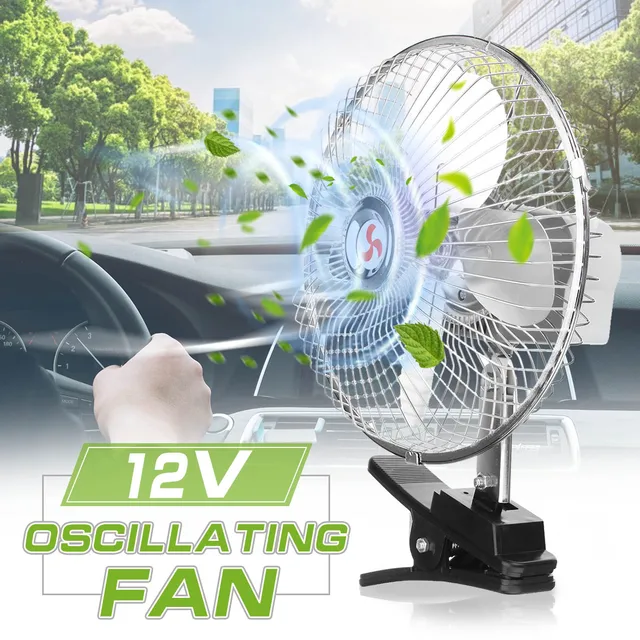 8 Inch 12v Electric Portable Auto Truck Car Cooling Fan With 8 Inch 12v Electric Portable Auto Truck Car Cooling Fan With Cigarette Lighter Usb