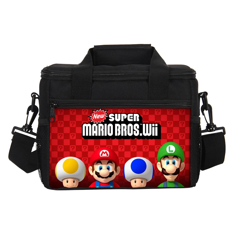2019 термальные сумки для обеда Super Mario девочек и мальчиков школьный Ланч бокс