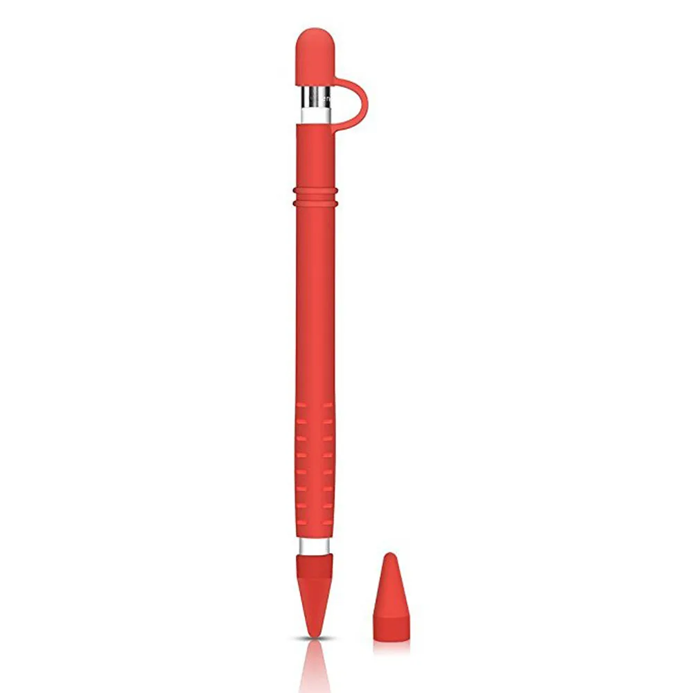 BINMER цветной мягкий силиконовый пенал для Apple Pencil Case для IPad Pencil cap Насадка На глушитель держатель планшет ручка-стилус чехол