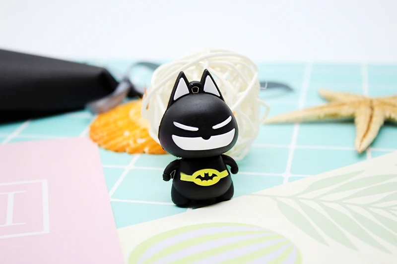 Retobo милый мультфильм Бэтмен USB флешка 64 ГБ 32 4 ГБ 8 ГБ 16 ГБ USB 2,0 Мини Memory Stick U диск