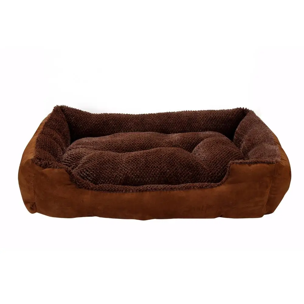 

Washable Suede Pet Bed for large and medium sized dogs, Golden Retriever/Poodle/Bichon/Teddy's favorite bed~~~