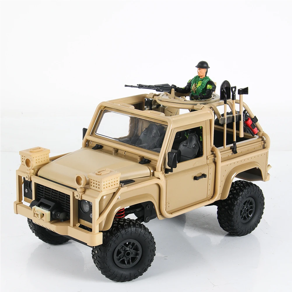 

Toys LED Lights Gift Electric RSOV 1:12 Truck RC Car Alloy High Speed Powerful Climbing 2.4GHz Four-Wheel Drive