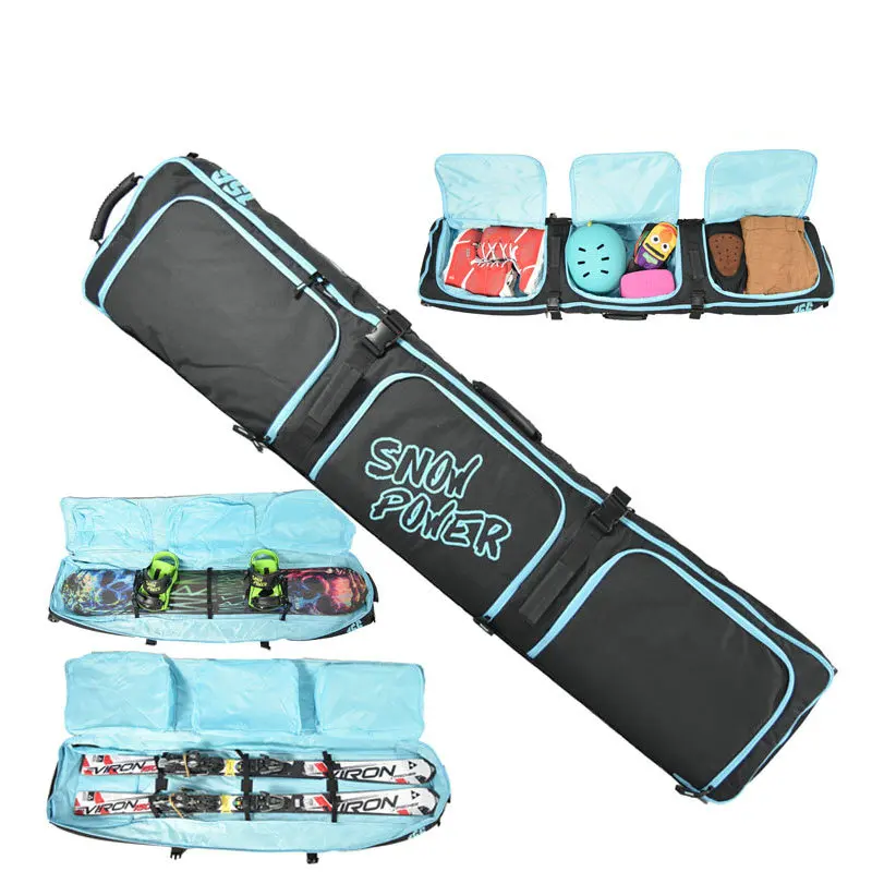 2018 التزلج حقيبة لوح التزلج على الجليد 106-180 سنتيمتر مقاومة للخدش Monoboard لوحة واقية حالة زلابية التزلج مجلس حقيبة سعة كبيرة