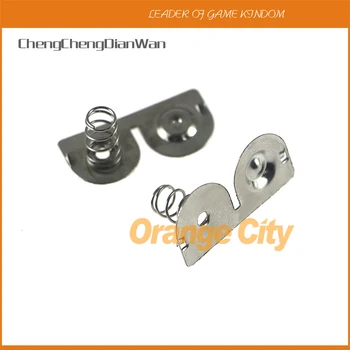 

ChengChengDianWan For GameBoy Color Battery Terminals Spring Contacts For GBC Housing Battery Holder 2pcs/lot