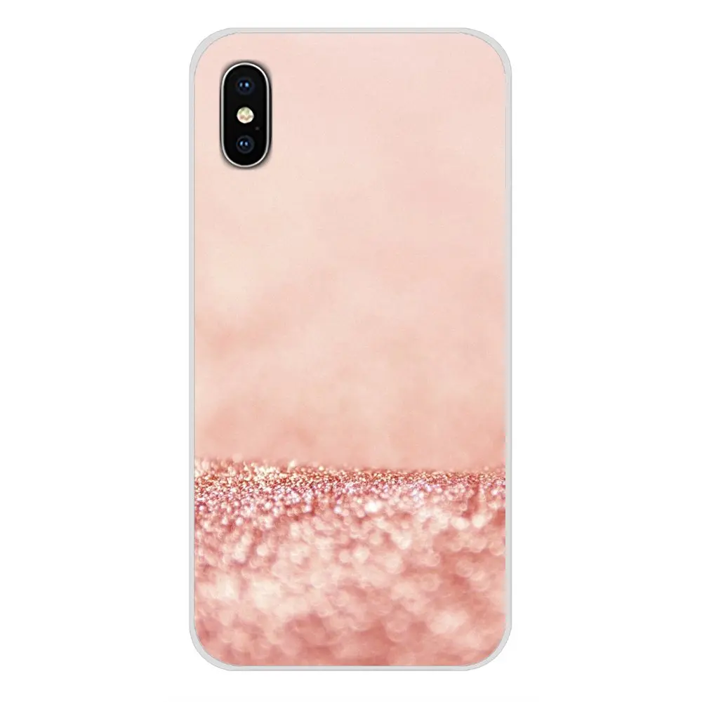Для HTC One U11 U12 X9 M7 M8 A9 M9 M10 E9 Plus Desire 630 530 626 628 816 820 830 золотисто розовые блестящие