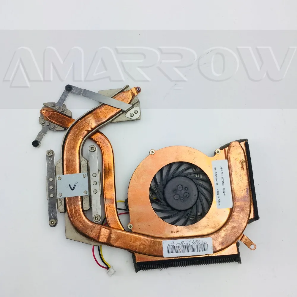Оригинальный кулер для охлаждения процессора Lenovo SL410 SL410K SL510 L410 L510 ASM:60Y4182 мех: 60Y4181