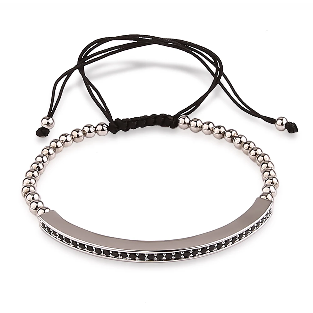 anil arjandas men bracelets 4mm bead jewelry 16cm to 30cm adjustable men bracelet size