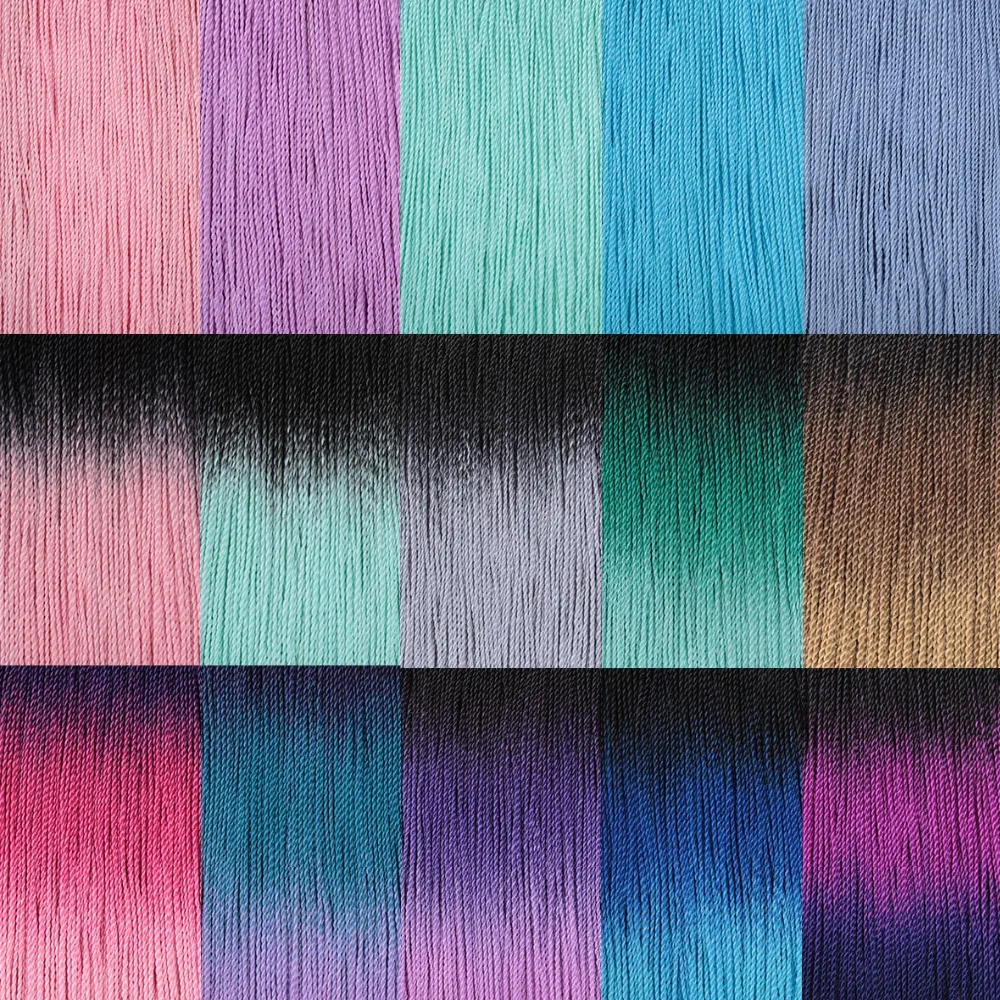 Leeven синтетические Омбре косички волосы Сенегальские твист вязание крючком косички Наращивание волос 24 дюймов 30 прядей розовый серый синий волосы