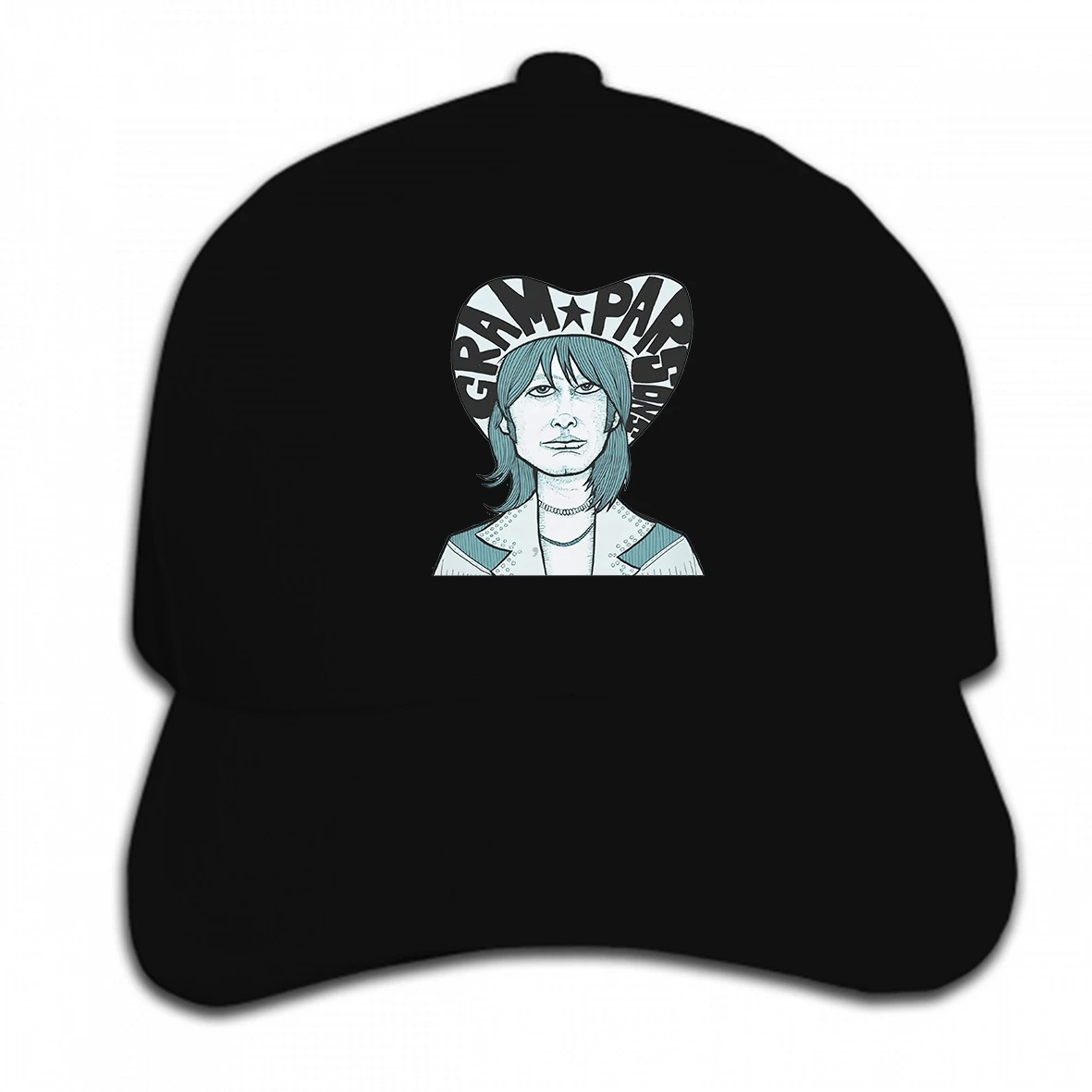 Print Custom Baseball Cap Gram Parsons singer songwriter country music S M L 3XL The Byrds Hat Peaked cap Print Custom Baseball Cap Gram Parsons singer songwriter country music S M L 3XL The Byrds Hat Peaked cap