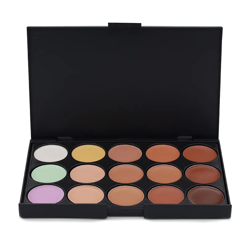 Палитра для макияжа. Палетка. Набор для макияжа лица. Палетка и кисти. Консилерв палетка консилеров.