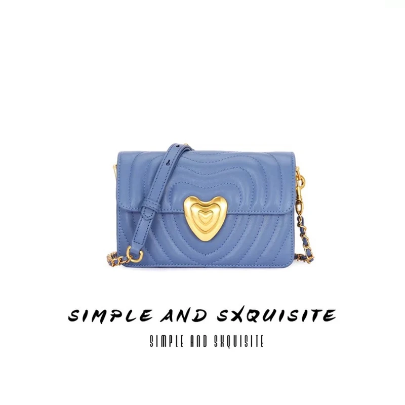 

IMIDO Niche design new European and American fashion simple chain handbags spring and summer single shoulder diagonal package