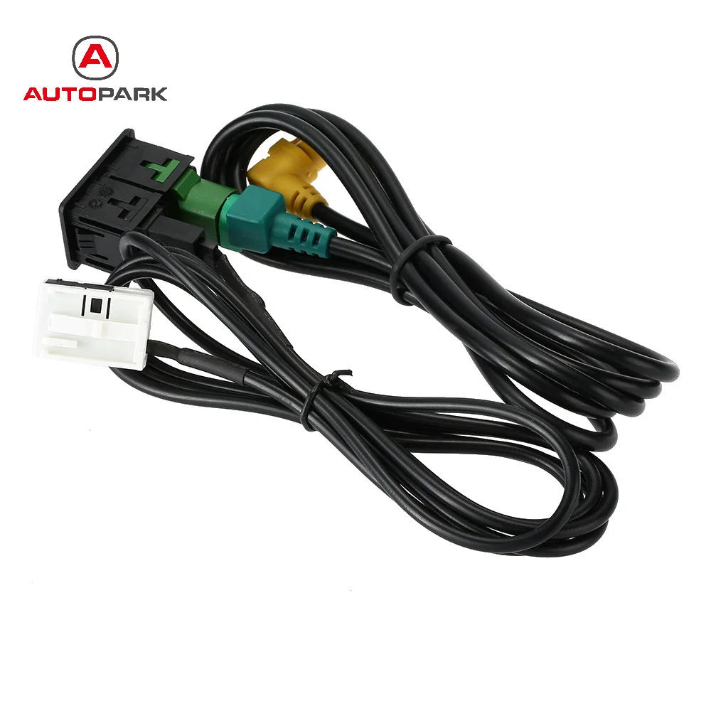Новая Автомобильная аудиовилка USB со штекером AUX для VW Passat B6 B7 CC Touran POLO Facelift RCD510 +/310
