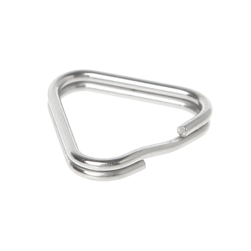 

10pcs/set Metal Triangle Rings Split Digital Camera Strap Hook Replacement Parts
