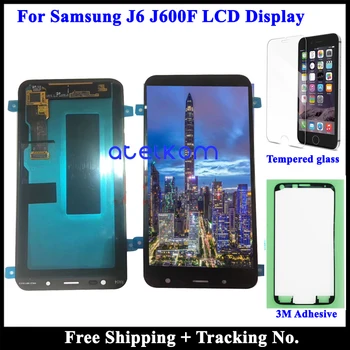 

100% tested Super AMOLED LCD Display For SAMSUNG J6 J600F LCD for Samsung J6 J600F LCD Screen Touch Digitizer Assembly