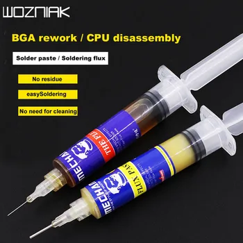 

Applicable BGA rework for iPhone CPU disassembling flux mobile welding oil needles disposable solder paste
