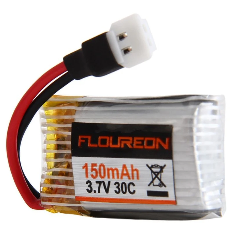 

Floureon H101 H101 - 003 3.7V 150mAh 30C LiPo Battery for RC Quadcopter Spare Part for Quadcopter