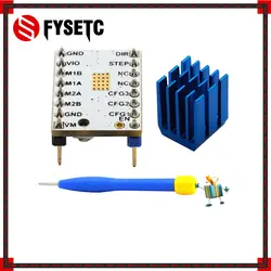 6X Super Silent FYSETC TMC2100 V1.3 Драйвер шагового двигателя 256 сегментов Stepstick Совместимость w/32 бит материнская плата VS TMC2208