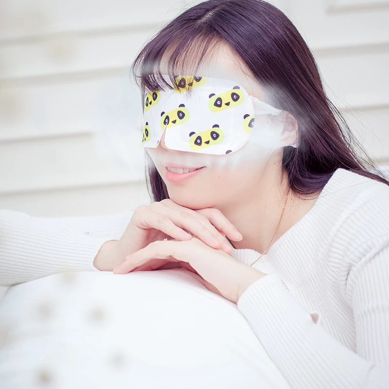 

3 Bags Eye Mask for Sleeping With Steam Blcak Mask Add Essential Oil Moisturize Face Mask for Dry Eye Massage & Relaxation