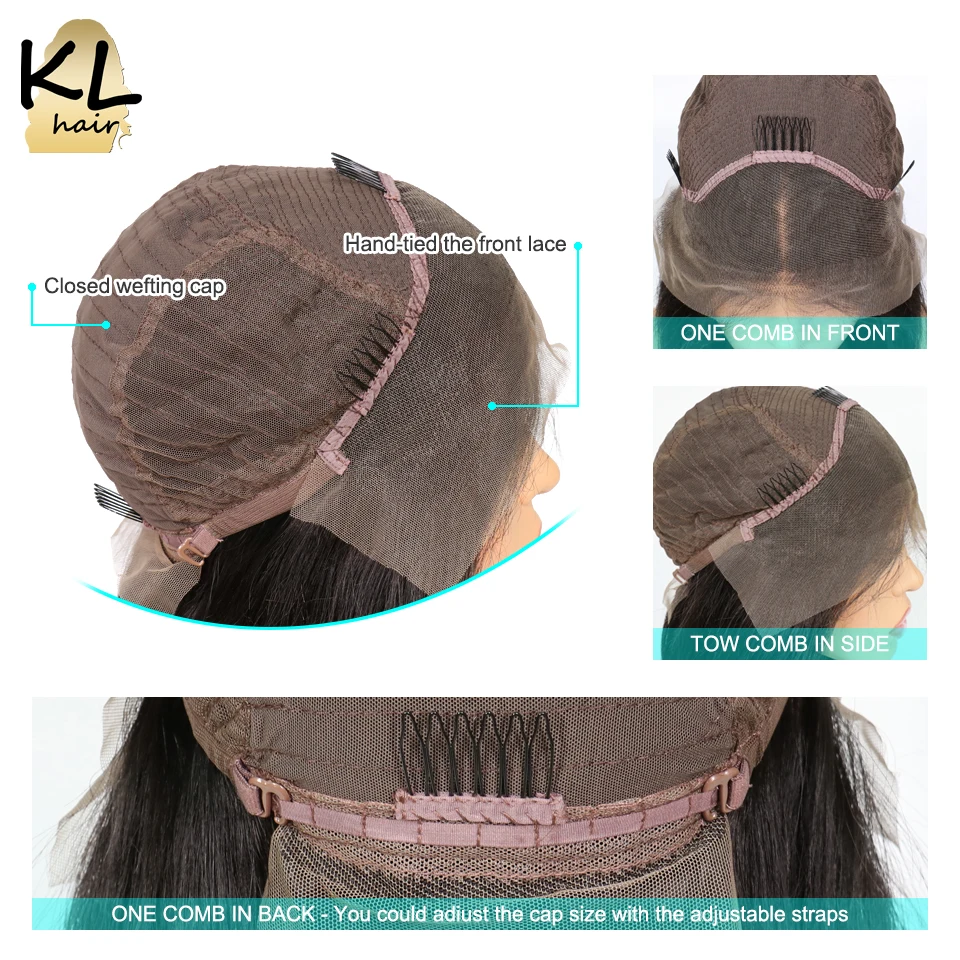 Цвет 99J кружевные передние человеческие волосы парики с детскими волосами бразильские Remy Предварительно собранные человеческие волосы 13*4 волнистые кружевные передние парики для женщин KL