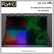 Гибкий, светодиодный RGB Матрица для сценического фона