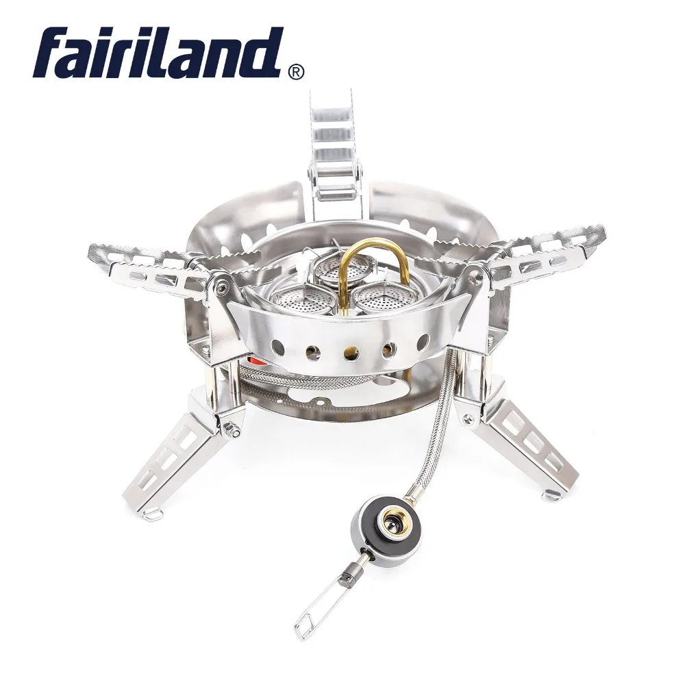 6800w Portable Stove Outdoor Propane Butane Camping Stoves Auto