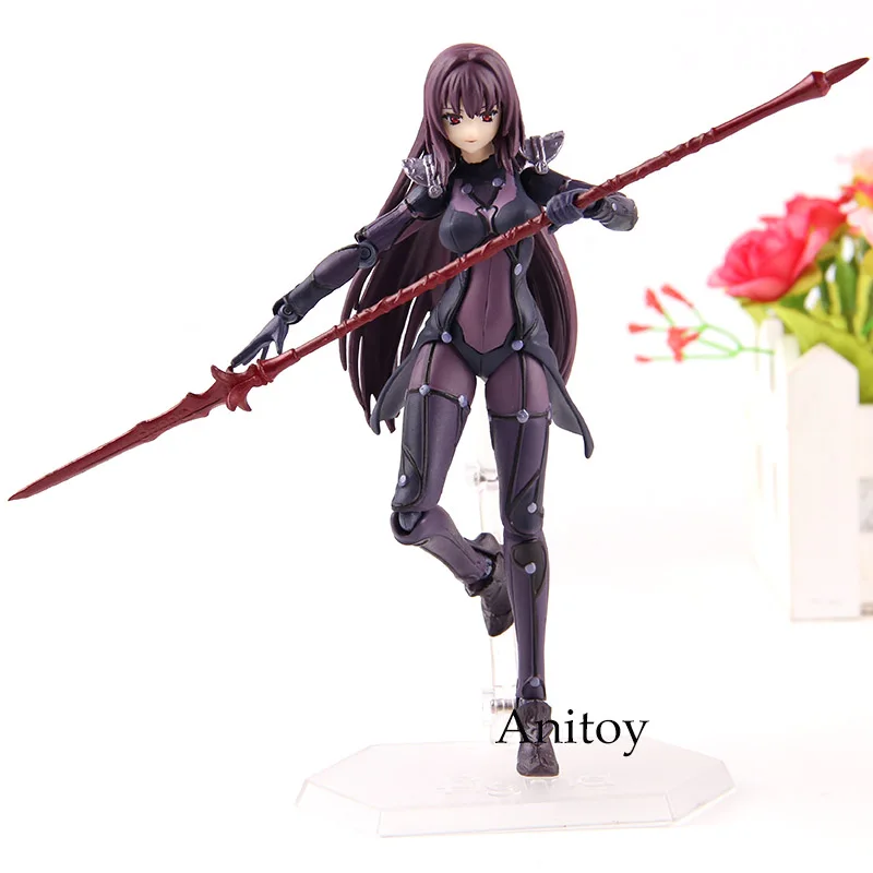 

Figma 381 Fate Grand Order FGO Lancer Scathach PVC Action Figure Anime Collection Model Toys