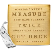 Лучшая компания резная латунная рулетка 150 см