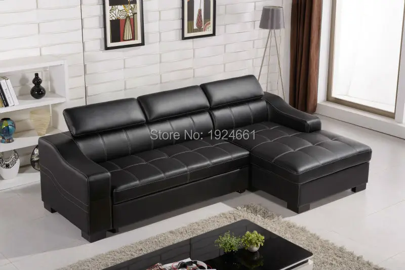 Us 850 0 2019 Chaise Beanbag Bean Bag Chair Sectional Sofa Sofas For Living Room European Style Set New Arrival Functional Real Leather In