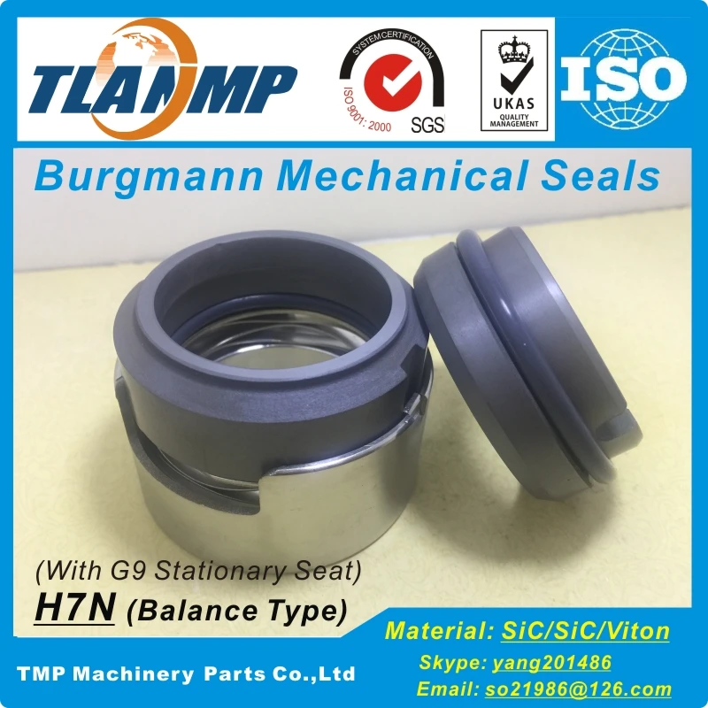 H7N 33 /G9 Burgmann Mechanical Seals H7N Series balanced Seals with O
