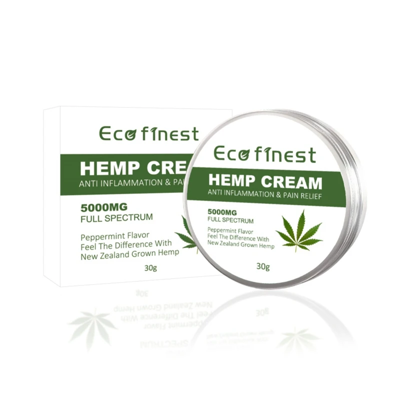

Hemp Cream Body Cream Muscle Pain Relief Herbal Body Care Skin Care Cream 30g