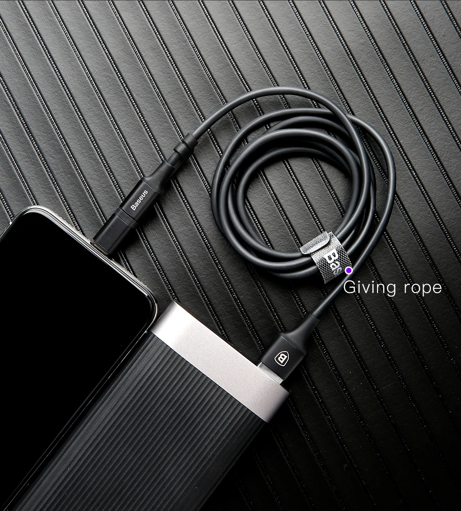 Baseus 3 в 1 USB кабель для iPhone Xs Max Xr X Зарядное устройство mi cro usb type C кабель для передачи данных для samsung Xiaomi mi