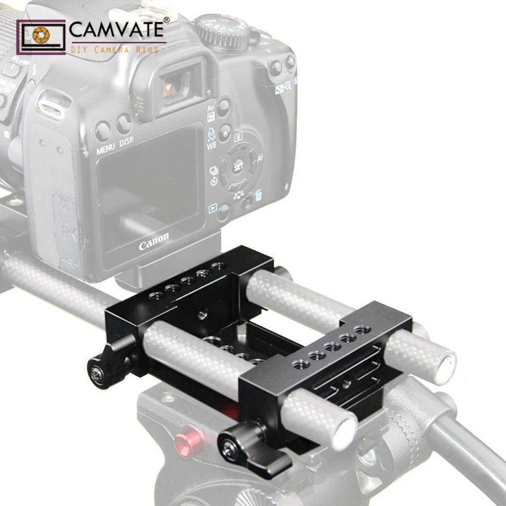 Штатив тренога CAMVATE со стандартным 15 мм стержневым зажимом для DSLR камеры