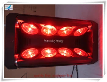 

T-Free shipping Stage lighting 8x10w rgbw 4in1 led moving head beam spider light