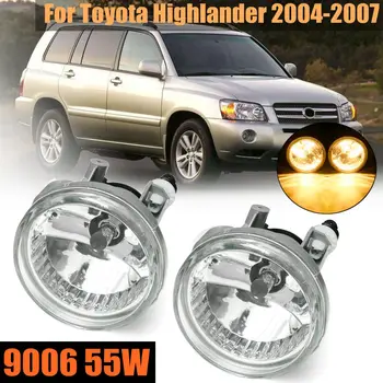 

For Toyota Highlander 2004 2005 2006 2007Pair Left and Right Front Clear Bumper Driving Fog Lights