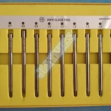 Стальной набор из 10 ручной установки 0,6 мм-1,5 мм Presto пресс-инструмент для часов