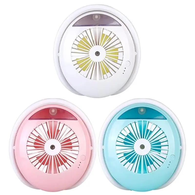 

Mini USB Rechargeable Desktop Cooling Fan Mist Spray Humidifier Beauty Fan