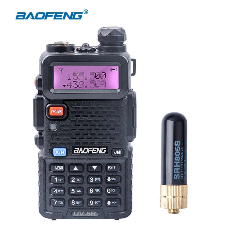 Baofeng UV-5R портативная рация портативная версия UV 5R CB радиостанция короткая антенна двухдиапазонная VHF UHF 5 Вт UV5R Ham двухстороннее радио