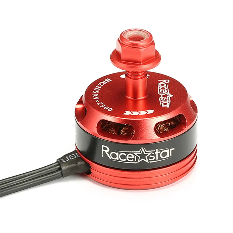 Черный, красный Racerstar 2205 BR2205 Racing Edition 2300KV 2-4S CW/CCW бесщеточный двигатель для квадрокоптера QAV250 ZMR250 260 280 RC