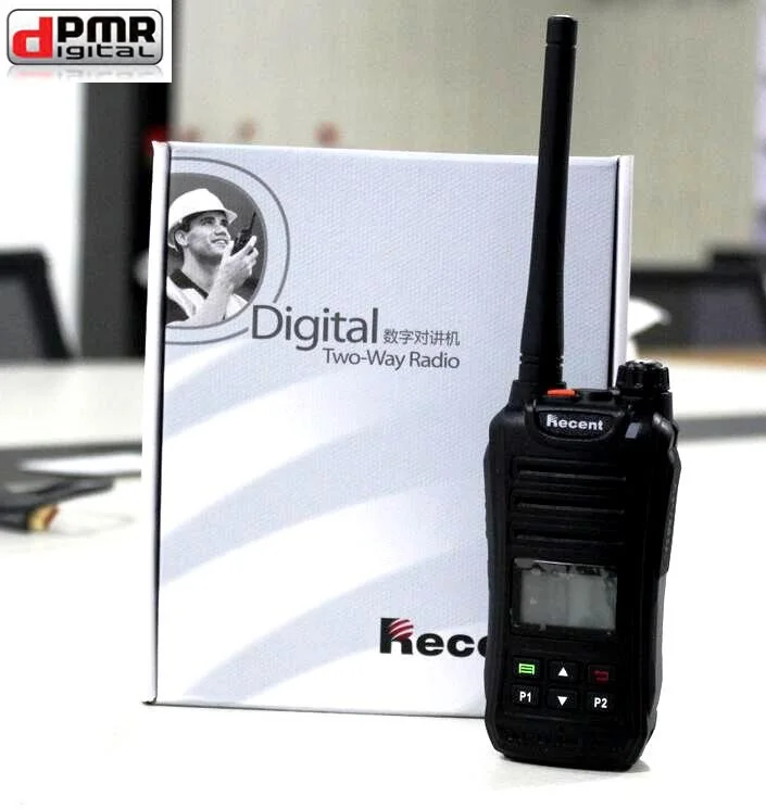 Маленькая программируемая профессиональная цифровая рация 209D 2 Вт dPMR UHF