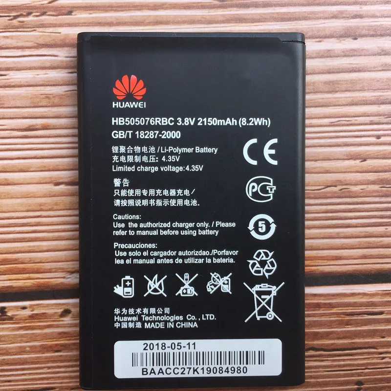 

100% New High Quality 2150mAh HB505076RBC Battery For Huawei Y3 II Y3 2 Y3II Y3II-U22 LUA-U22 Lua-L21 Battery