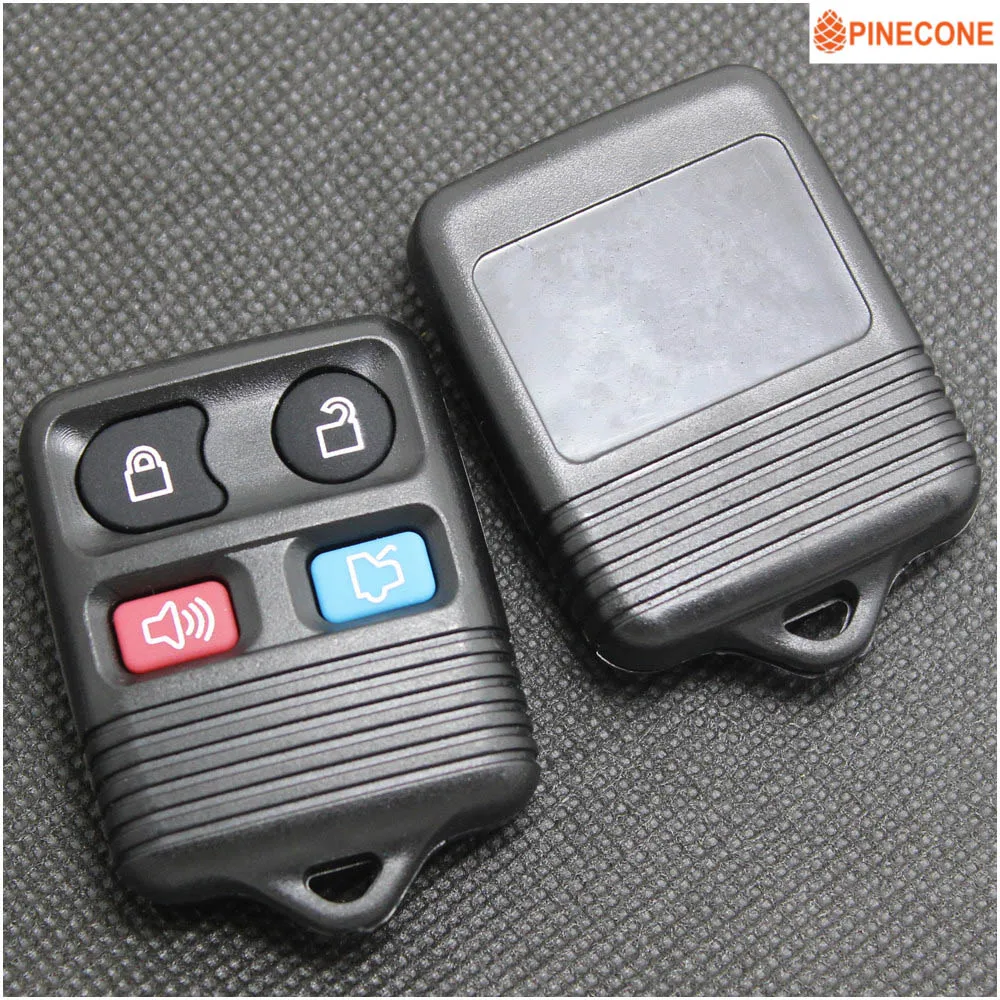 

PINECONE Key Casing for FORD FOCUS MUSTANG MERCURY GRAND MARQUIS SABLE LINCOLN LS Car Key Remote 4 Buttons Replace Key Shell