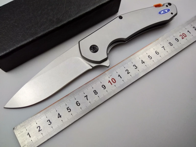 

new folding blade knife D2 blade steel handle bearing flipper camping hunting survival pocket knives outdoor tactical EDC tools