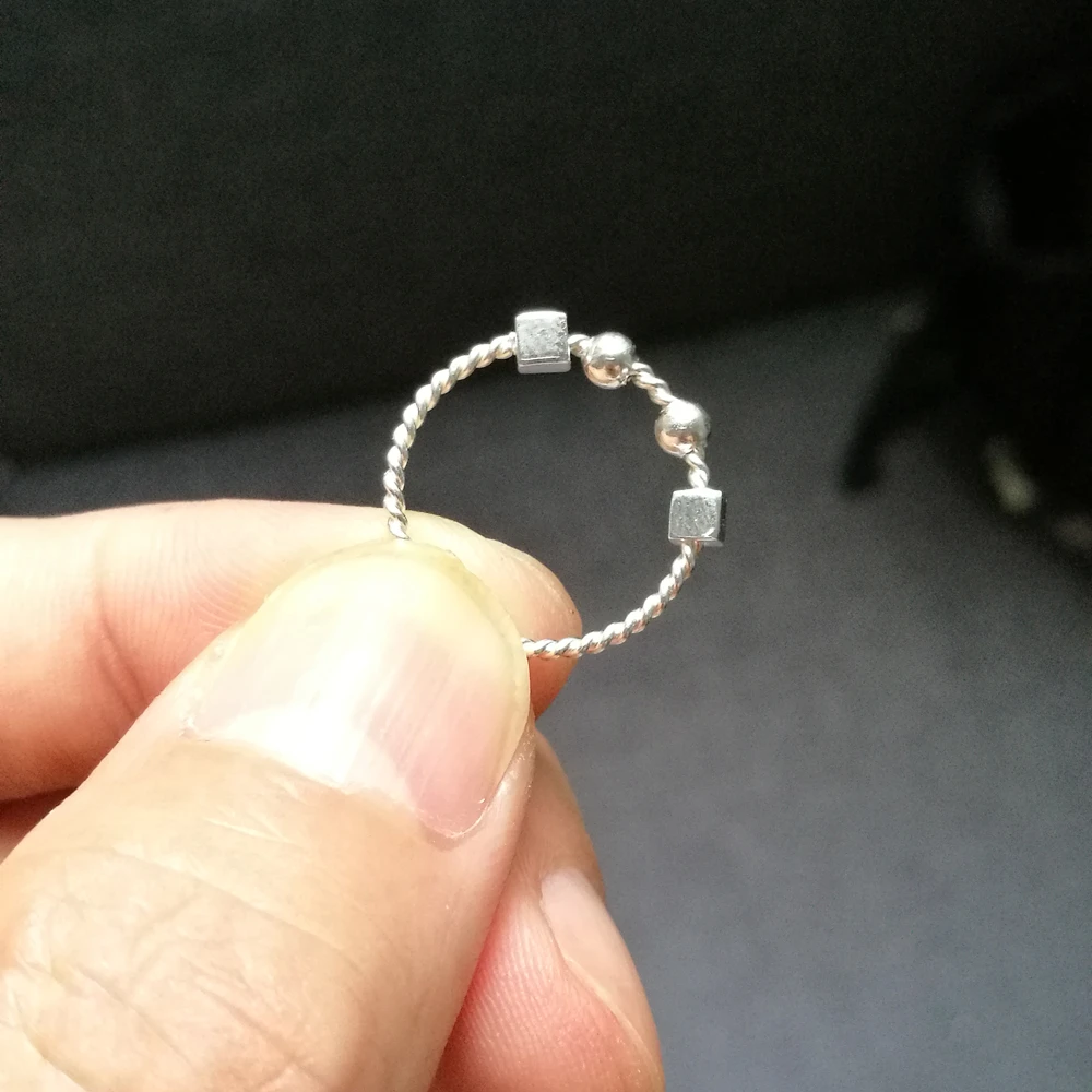 Anxiety Ring Sterling Silver 925
