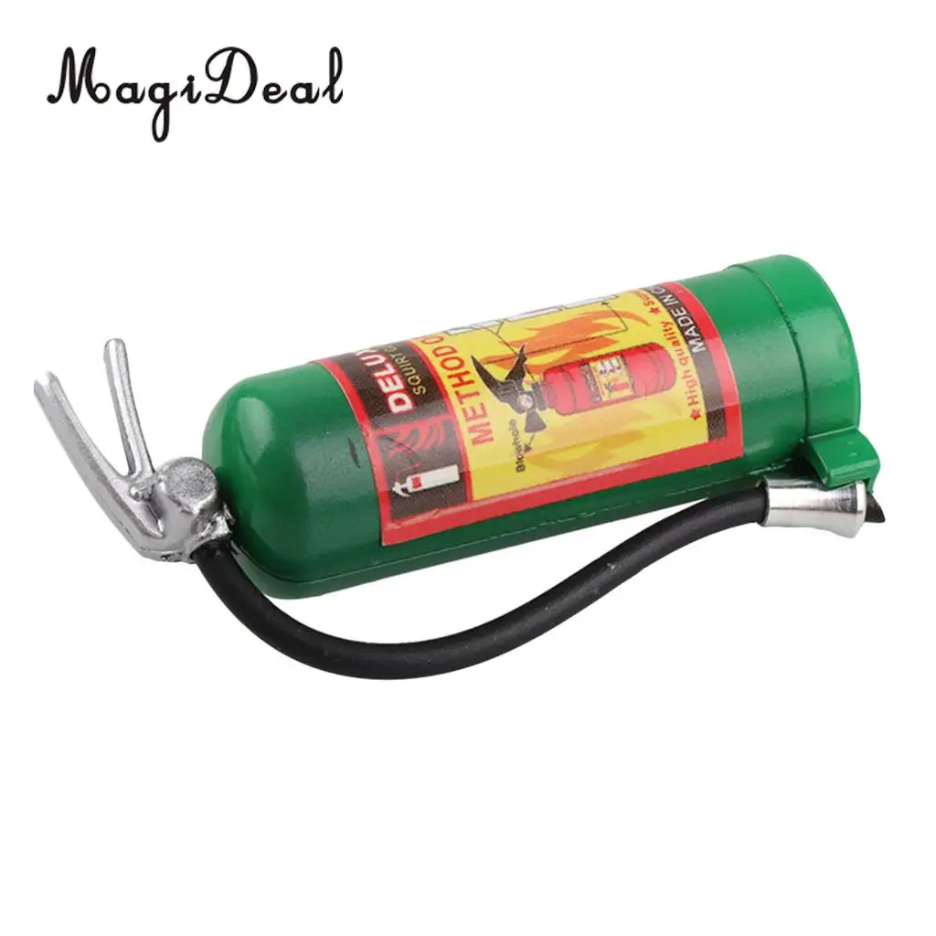 1:10 Simulated Fire Extinguisher with Sticker for RC Car Truck Parts