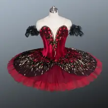 Быстрая Новое поступление сценические костюмы для балета, черная балетная юбка-пачка; балетная пачка для взрослых; балетная одежда для соревнований