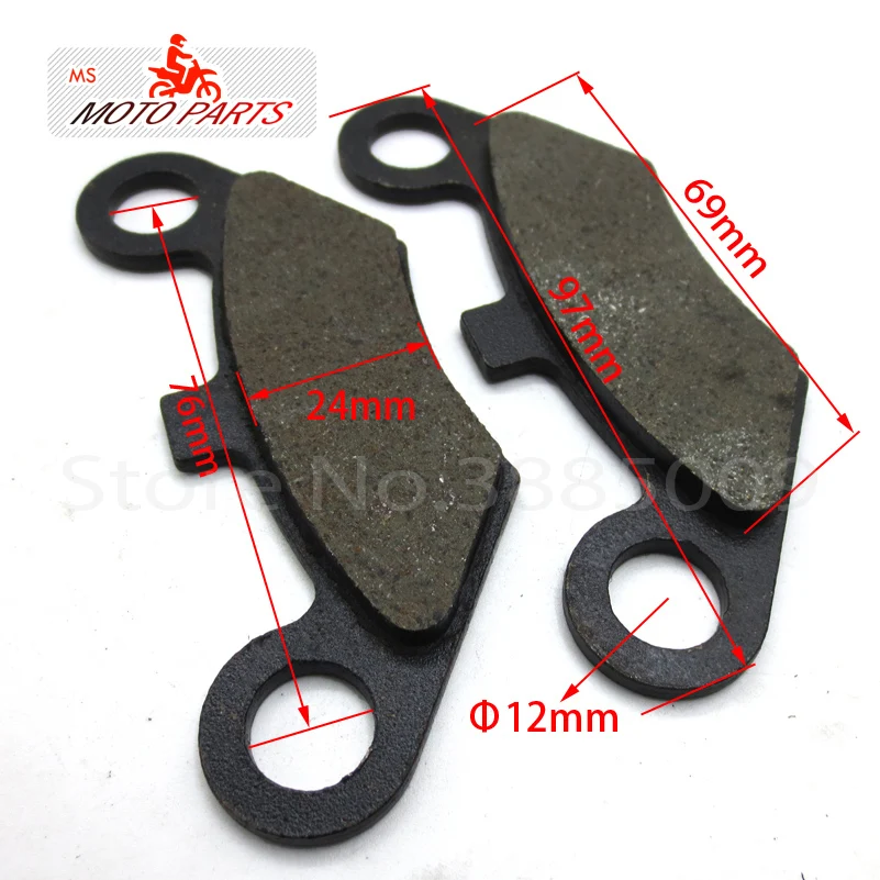 Disc Brake Pad Motorcycle Scooter Brake PADS 50CC 125CC 250CC 260CC